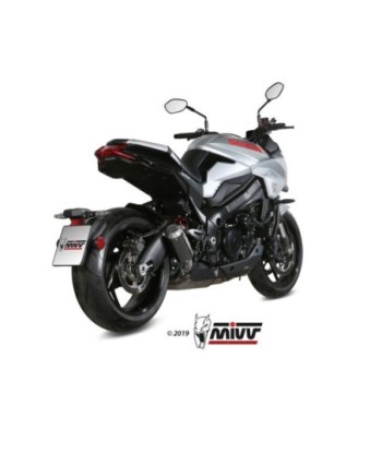 Mivv Slip-On Mk3 carbono Suzuki GSX-S 1000 Katana 2019-25