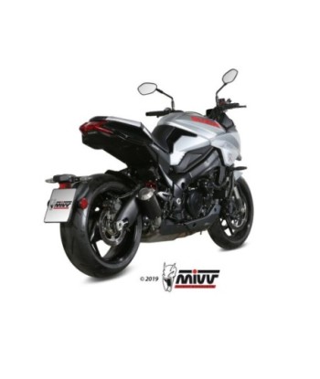 Mivv Slip-On Mk3 Black Suzuki GSX-S 1000 Katana 2019-25