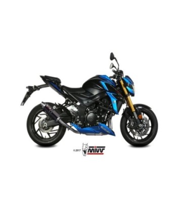 Mivv Slip-On GP black Suzuki GSX-S 750 2017-20
