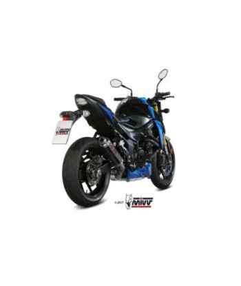 Mivv Slip-On GP black Suzuki GSX-S 750 2017-20