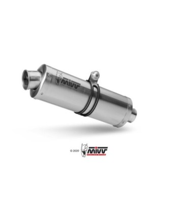 Mivv Slip-On Oval St. Steel Triumph Tiger 1050 2007-13