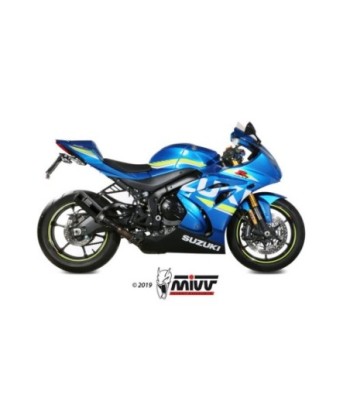 Mivv Slip-On Mk3 carbono Suzuki GSX-R 1000 2017-20