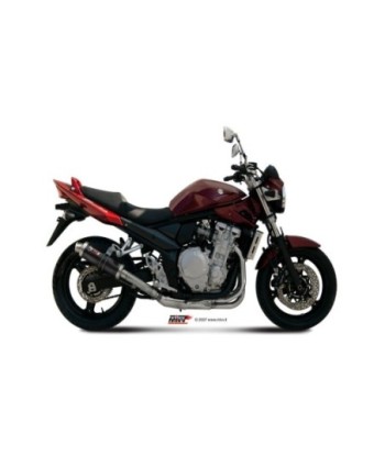 Mivv Slip-On GP black Suzuki GSF 650 Bandit 2007-15 / GSX 650 F 2008-15