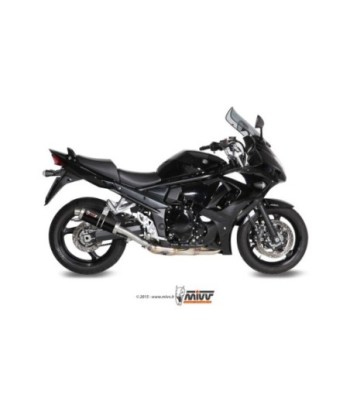 Mivv Slip-On GP black Suzuki GSF 1250 Bandit 2007-16 / GSX 1250 FA 2009-16