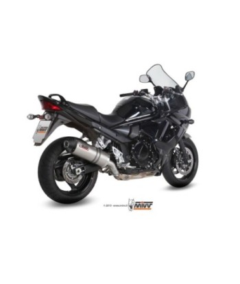 Mivv Slip-On Oval titan con tapa carbono Suzuki GSF 1250 Bandit 2007-16 / GSX 1250 FA 2009-16
