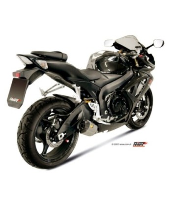 Mivv Slip-On Suono St. Steel con tapa carbono Suzuki GSX-R 600 / GSX-R 750 2006-07