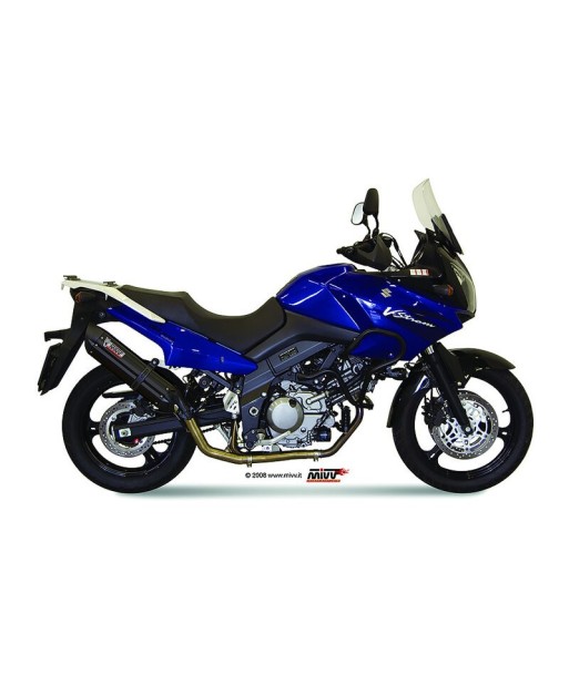 Mivv Full system 2x1 Suono black con tapa carbono Suzuki DL V-Strom 650 2004-06