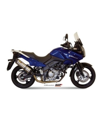 Mivv Full system 2x1 Suono St. Steel con tapa carbono Suzuki DL V-Strom 650 2004-06