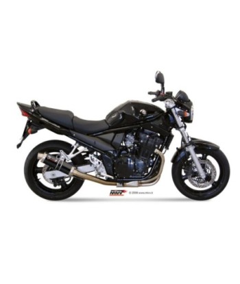 Mivv Slip-On GP black Suzuki GSF 650 Bandit 2005-06