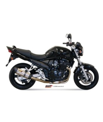 Mivv Slip-On Suono St. Steel con tapa carbono Suzuki GSF 650 Bandit 2005-06