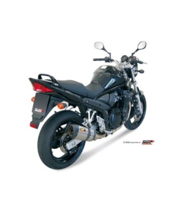 Mivv Slip-On Suono St. Steel con tapa carbono Suzuki GSF 650 Bandit 2005-06