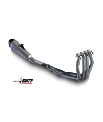 Mivv Full system 4x2x1 Delta Race Full titanium Suzuki GSX-R 1300 Hayabusa 2008-17