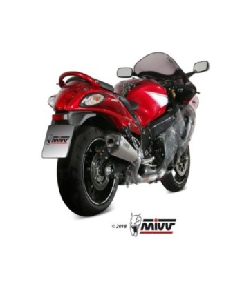 Mivv Full system 4x2x1 Delta Race Full titanium Suzuki GSX-R 1300 Hayabusa 2008-17