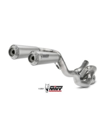 Mivv Full system 2x2 X-M1 titan Ducati Streetfighter V4 2020-22
