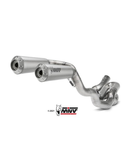 Mivv Full system 2x2 X-M1 titan Ducati Streetfighter V4 2020-22