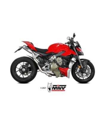 Mivv Full system 2x2 X-M1 titan Ducati Streetfighter V4 2020-22