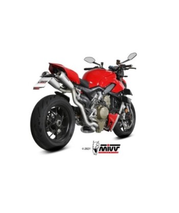 Mivv Full system 2x2 X-M1 titan Ducati Streetfighter V4 2020-22