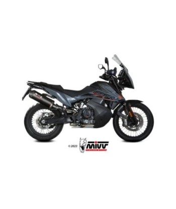 Mivv Slip-On Oval carbono con tapa carbono KTM 790 Adventure/R 19-26 / 890 Adventure/R 20-26