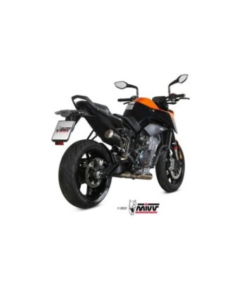 Mivv Slip-On Mk3 Black KTM 790 Duke 2018-26 / 890 Duke 2020-26