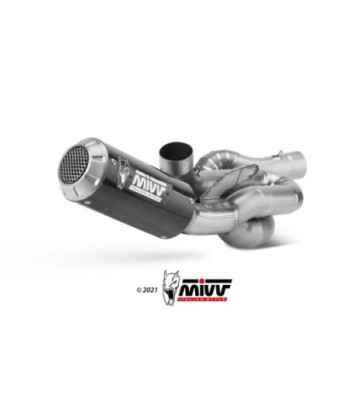 Mivv Full system 2x1 MK3 carbono Ducati Streetfighter V4 2018-25 / Panigale V4 2018-22