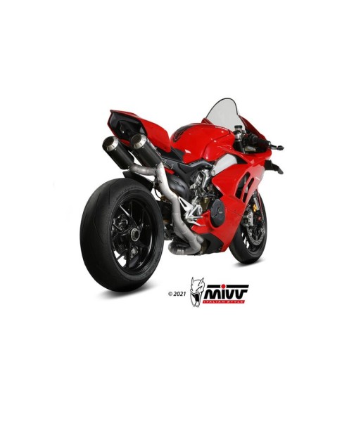 Mivv Full system 2x2 MK3 carbono Ducati Panigale V4 2018-22