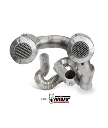 Mivv Full system 2x2 MK3 carbono Ducati Panigale V4 2018-22