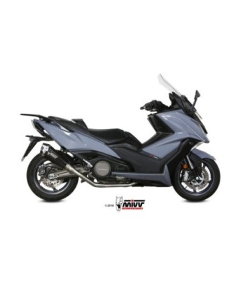 Mivv Full system 2x1 Delta Race St. Steel Kymco AK550 2017-20