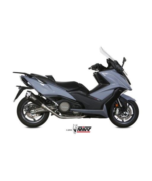 Mivv Full system 2x1 Delta Race St. Steel Kymco AK550 2017-20