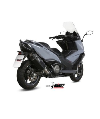 Mivv Full system 2x1 Speed edge black Kymco AK550 2017-20