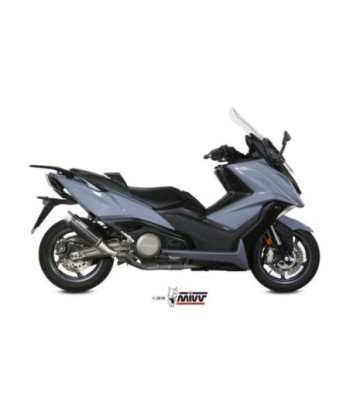 Mivv Slip-On GP Pro black Kymco AK550 2017-20