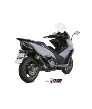 Mivv Slip-On GP Pro black Kymco AK550 2017-20