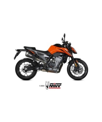 Mivv Slip-On Delta Race Black KTM 790 Duke 2018-26 / 890 Duke 2020-26