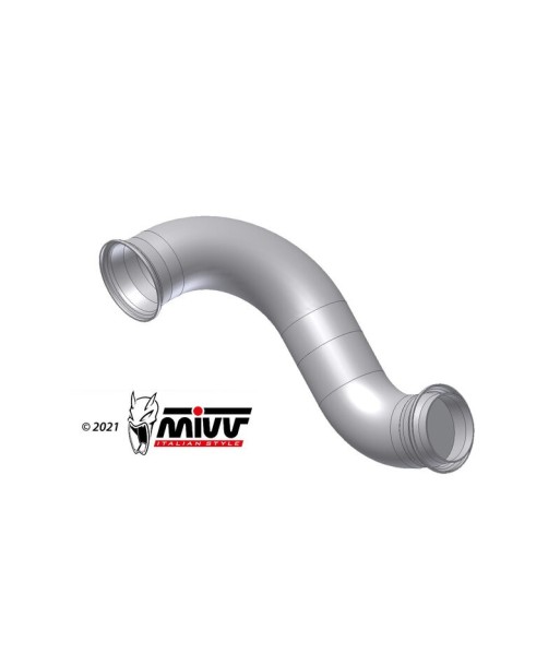 Mivv Tubo no kat (compatible con Silencioso Mivv y Original) KTM 790 Duke 2018-26 / 890 Duke 2020-26
