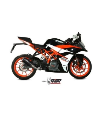 Mivv Slip-On Mk3 black KTM 125/390 Duke / RC 125/390 2017-20