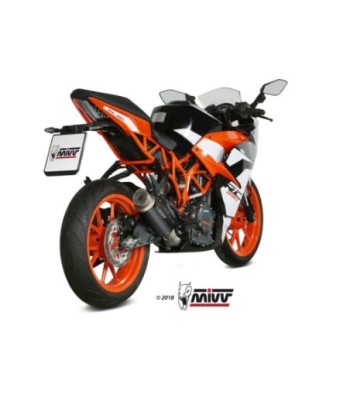 Mivv Slip-On GP Pro black KTM 125/390 Duke / RC 125/390 2017-20