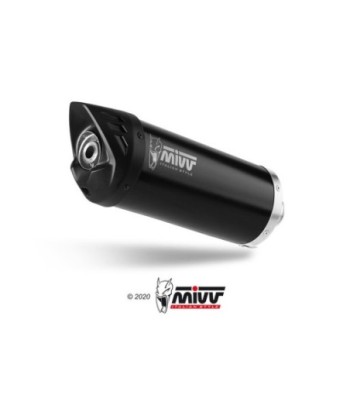 Mivv Slip-On Mover black Honda Forza 300 2018-20
