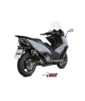 Mivv Slip-On Delta Race St. Steel Kymco AK550 2017-20