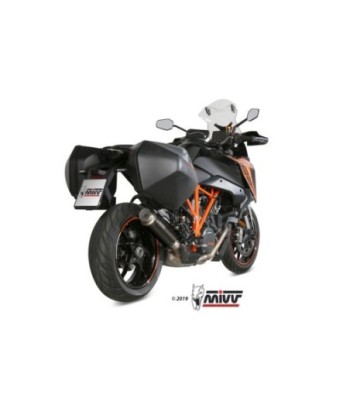 Mivv Slip-On GP Pro Black KTM 1290 Superduke GT 2016-24