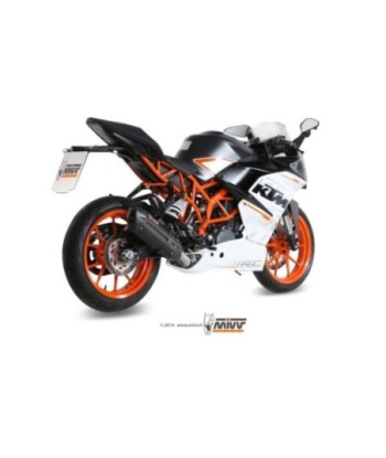 Mivv Full system 1x1 Suono black con tapa carbono KTM RC 390 2014-16
