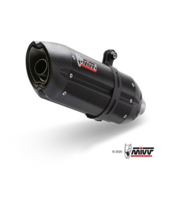 Mivv Full system 1x1 Suono black con tapa carbono KTM RC 390 2014-16