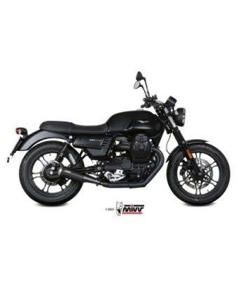 Mivv 2 Slip-On Ghibli black Moto Guzzi V7 III 2017-20
