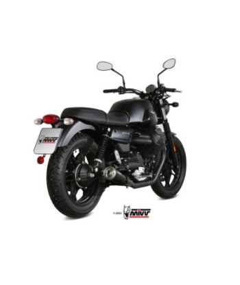 Mivv 2 Slip-On Ghibli black Moto Guzzi V7 III 2017-20