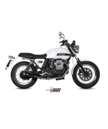 Mivv 2 Slip-On Ghibli black Moto Guzzi V7 Classic / Special 2008-16