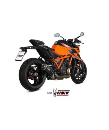 Mivv Slip-On Delta Race carbono KTM 1290 Superduke 2020-23