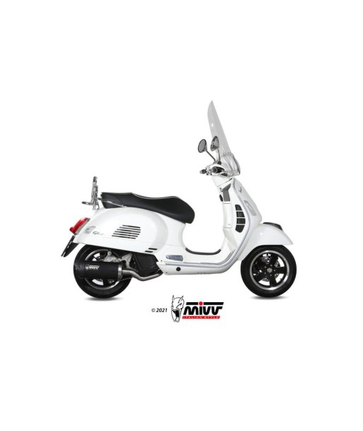 Mivv Full system 1x1 Mover black Piaggio Vespa GTS 125 2017-18