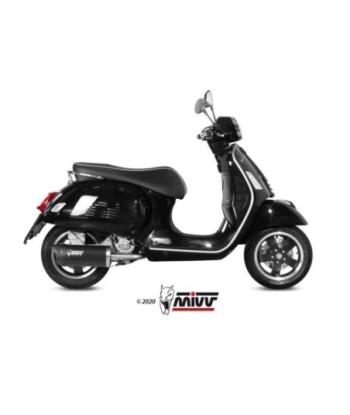 Mivv Slip-On Mover black Piaggio Vespa GTS 300 2008-20