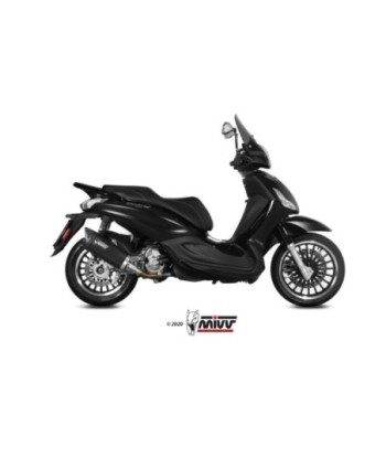 Mivv Slip-On Mover black Piaggio Beverly 300 2010-20