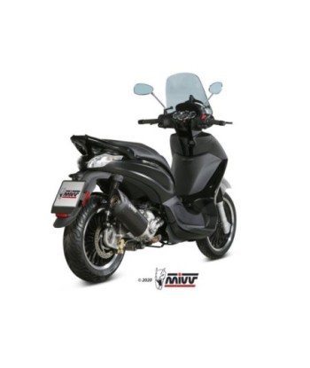 Mivv Slip-On Mover black Piaggio Beverly 300 2010-20