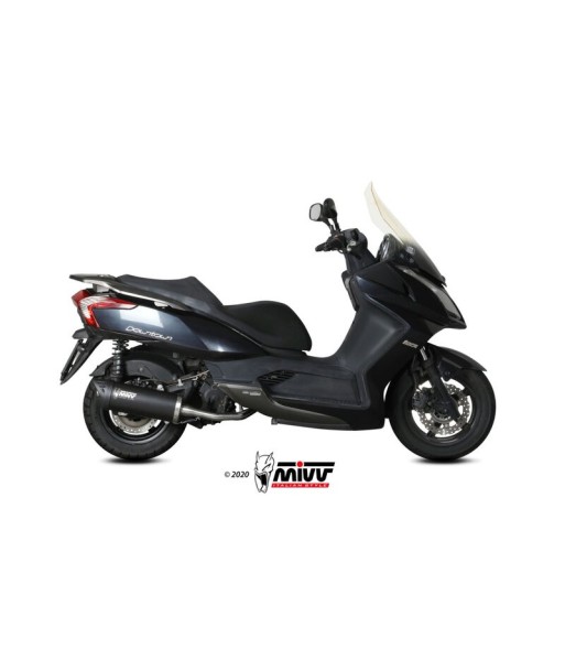 Mivv Full system 1x1 Mover black Kymco Downtown 125 2009-16