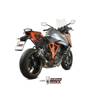 Mivv Slip-On Delta Race Black KTM 1290 Superduke GT 2016-24